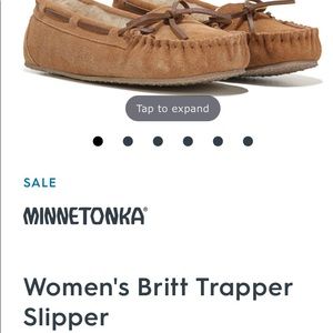 Minnetonka Britt Moccasin Slipper